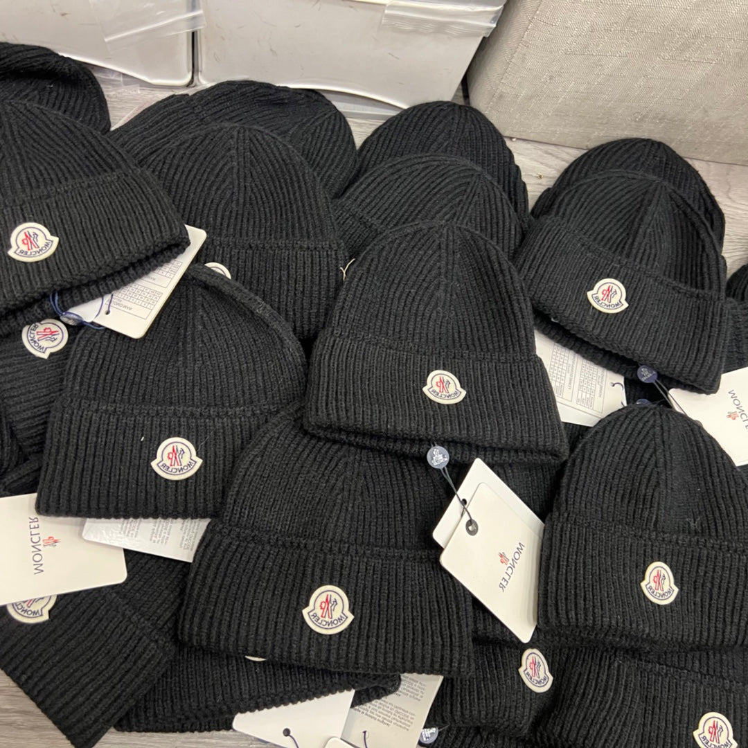 Moncler-多色針織毛帽
