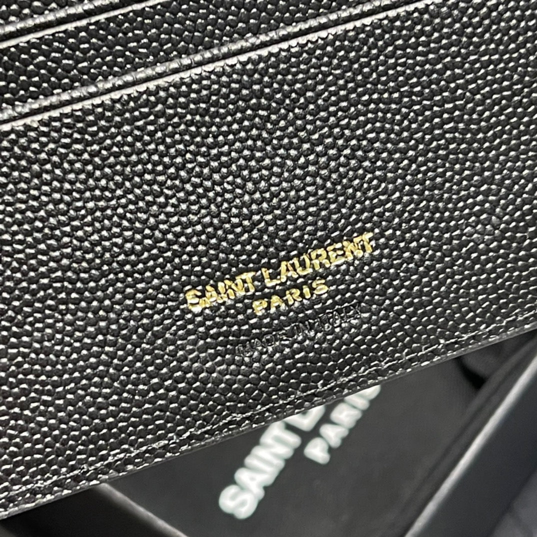 YSL 男士短款單隔層錢包