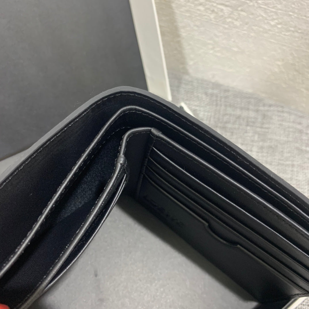 Loewe Brand Bifold Wallet 男款對折短夾