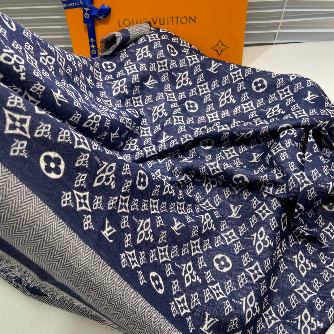 路L家-Monogram披肩-142.5cm