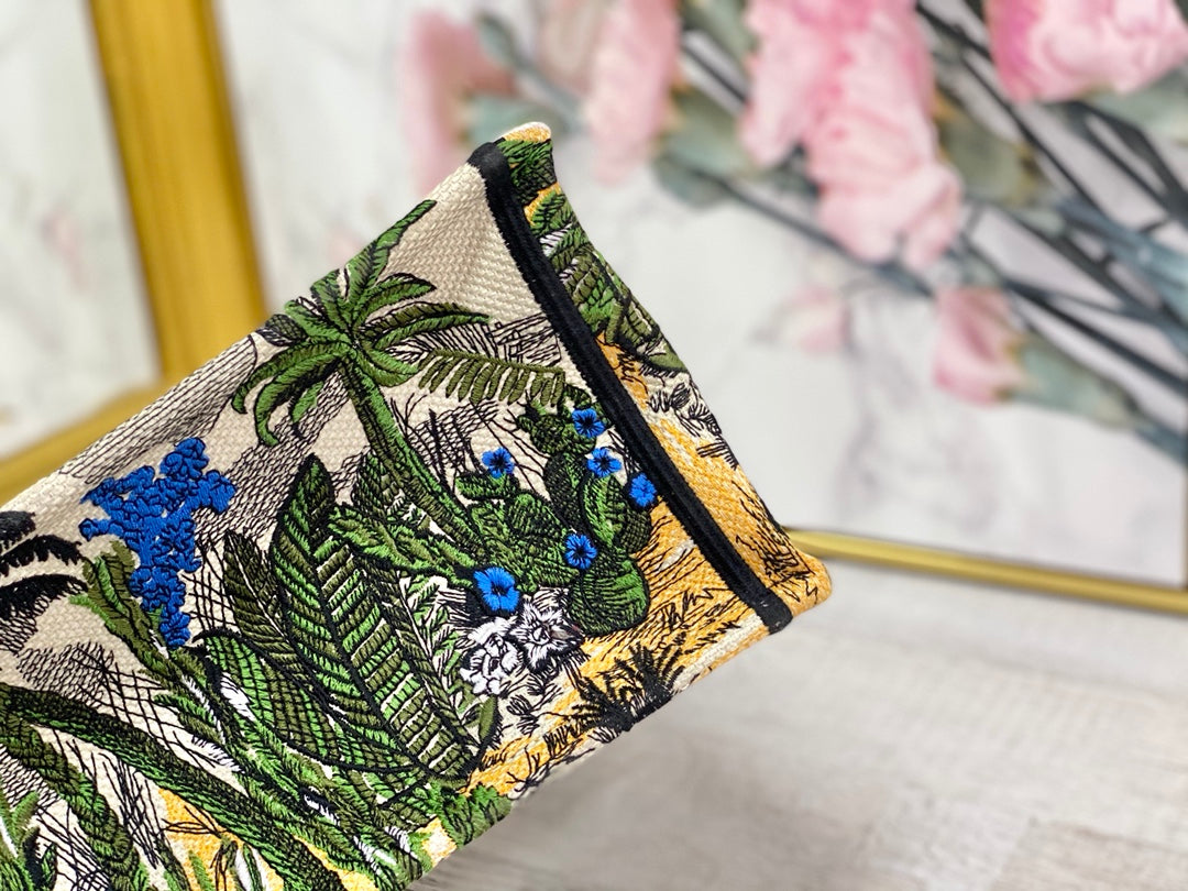 Dior Book Tote-小號36.5cm-綠椰子樹
