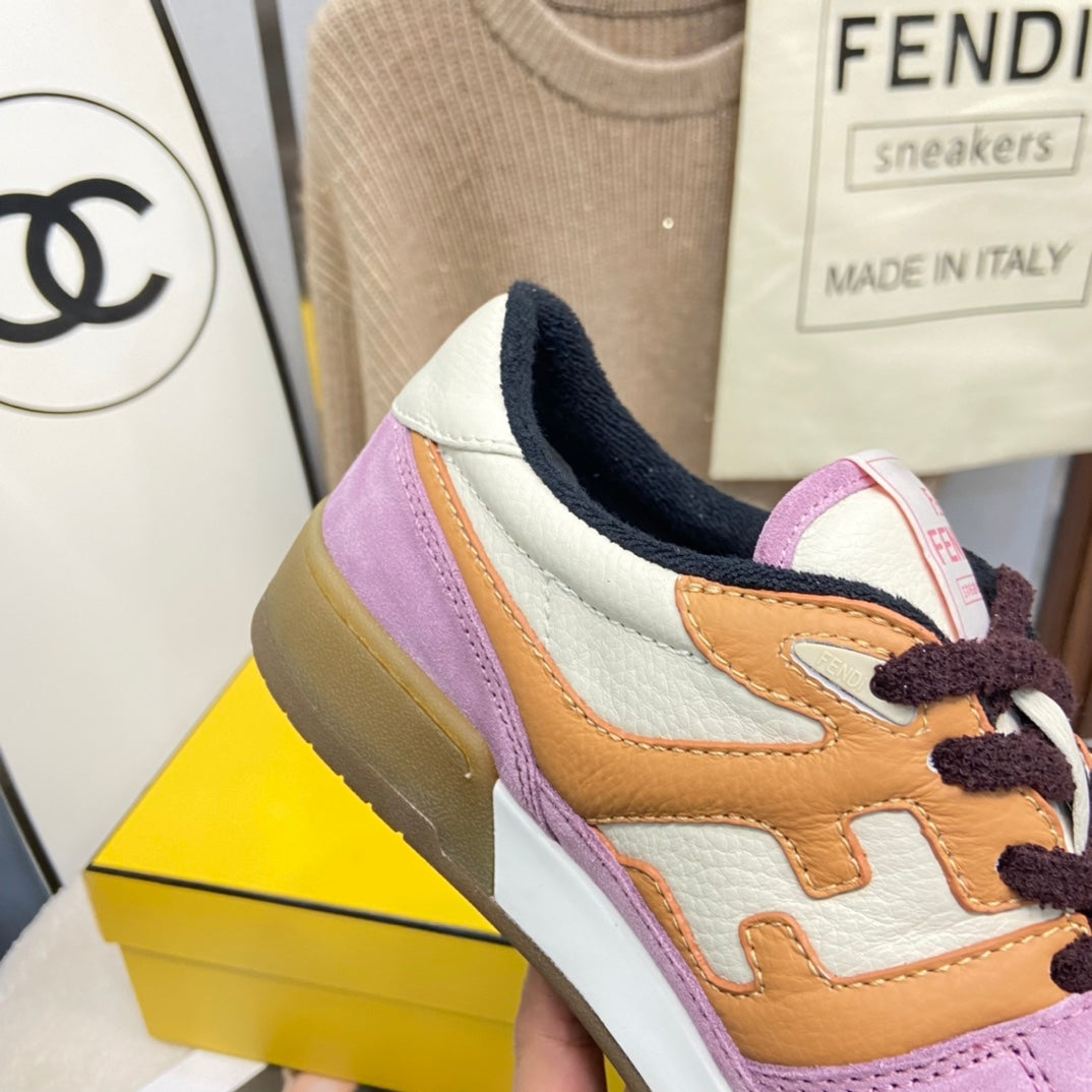 Fendi 鞋-FENDI MATCH 系列情侶鞋 男女同款