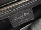 Dior Caro 小號20cm-黑色銀扣小牛皮