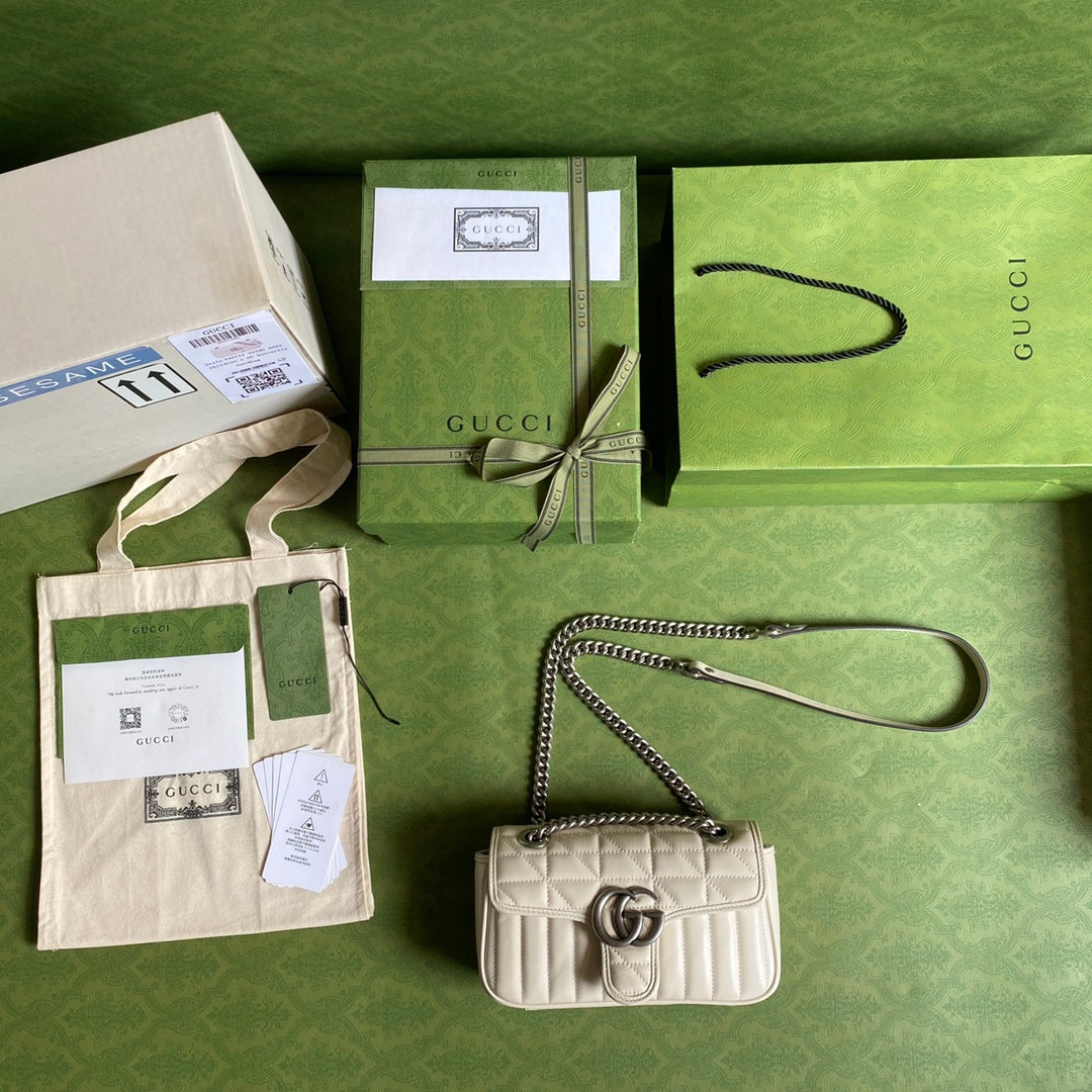 古G家-Marmont 肩背帶 23*14*6cm