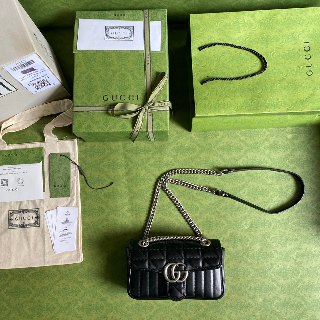 古G家-Marmont 肩背帶 23*14*6cm