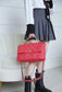 Chanel 19Bag-中號珊瑚紅