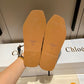 Chloe鞋-Chloe Woody Logo 涼鞋（黑）