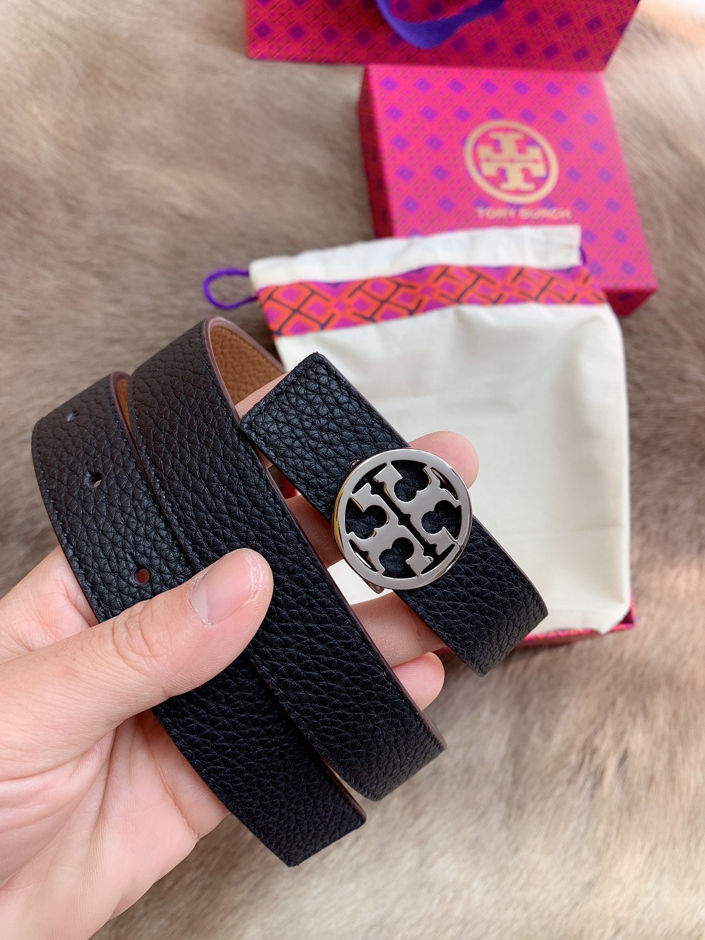 TORY BURCH-皮帶-2.5cm