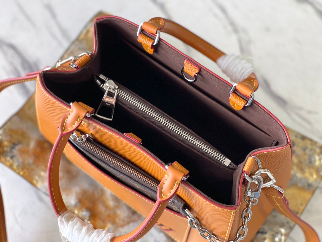 M59953 路L家-Marelle Tote 小號 焦糖色