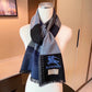 Burberry 羊絨真絲圍巾