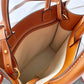 賽C家-Cabas Maillon Triomphe提花和牛皮革小號豎款手袋