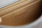 Chanel 金球CF口蓋包-灰色