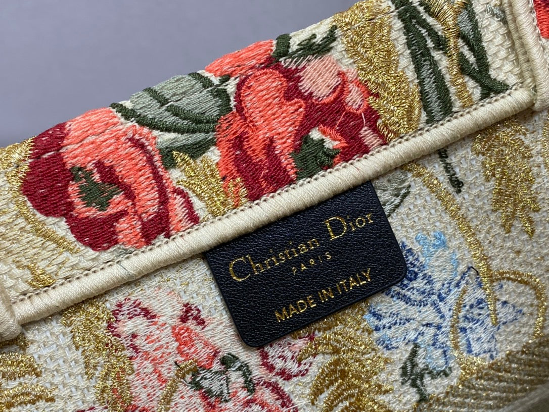 Dior Book Tote-小號36.5cm-新年限定花卉
