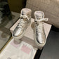 JC傑米-珍珠面 厚底 厚底 休閒鞋 淺金
