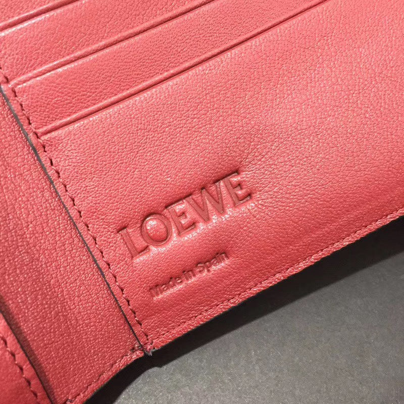 Loewe 男款對折短夾