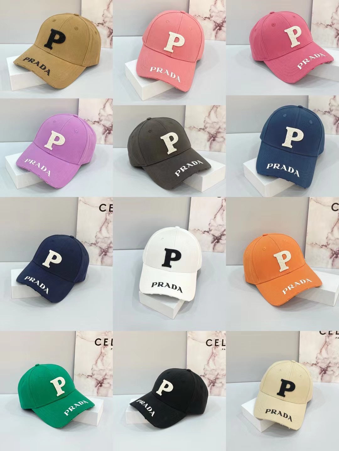 普P家-新款棒球帽 多色
