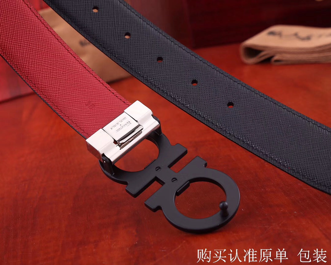 SF菲拉格-皮帶-3.4cm-男款