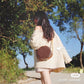 M52294 路L家-BOITE CHAPEAU SOUPLE軟圓餅包 上身照