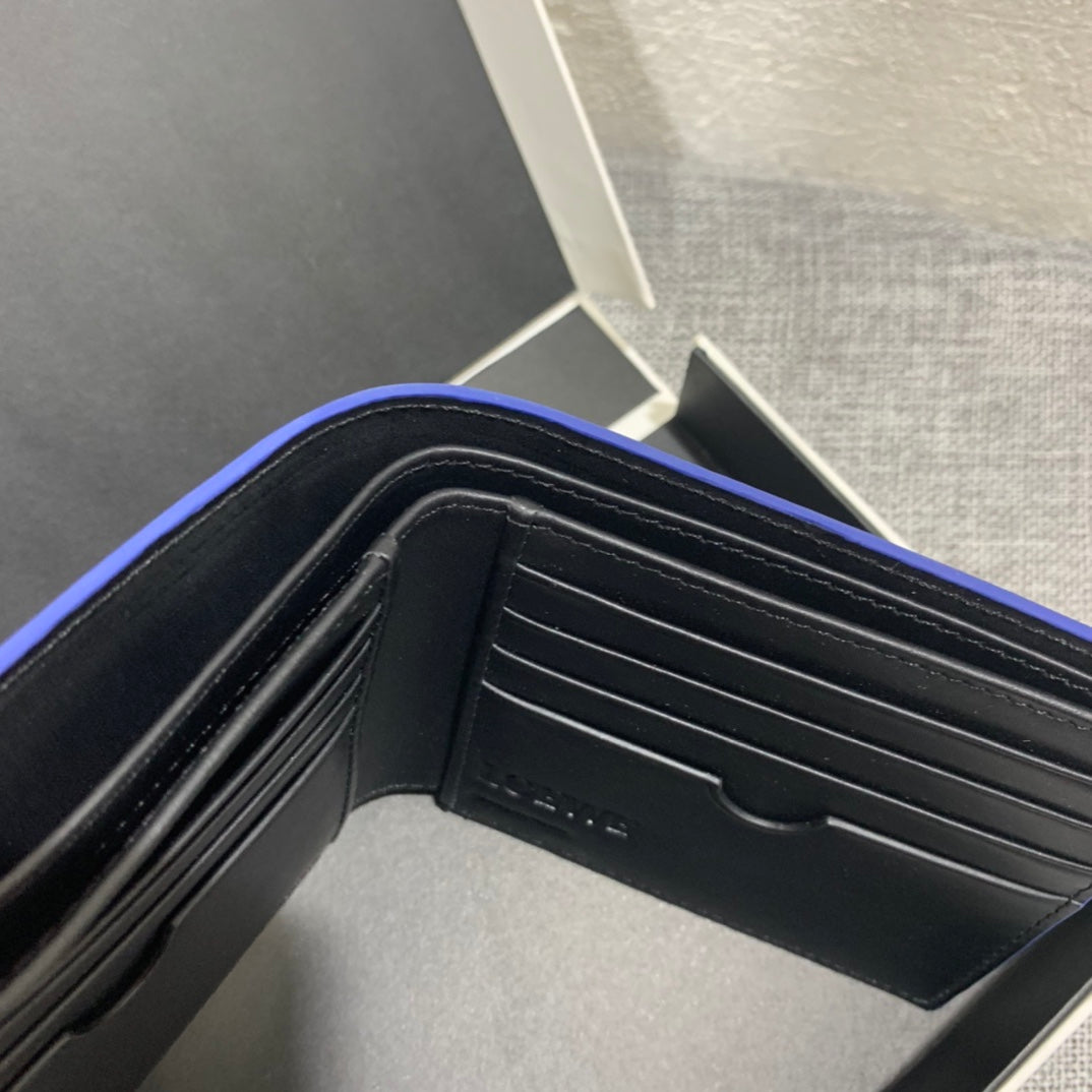 Loewe Brand Bifold Wallet 男款對折短夾