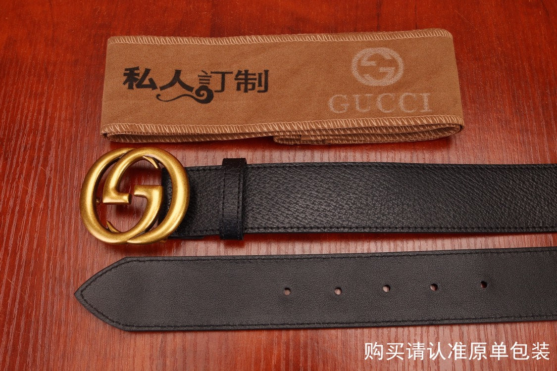 古G家-皮帶-3.8cm-男款