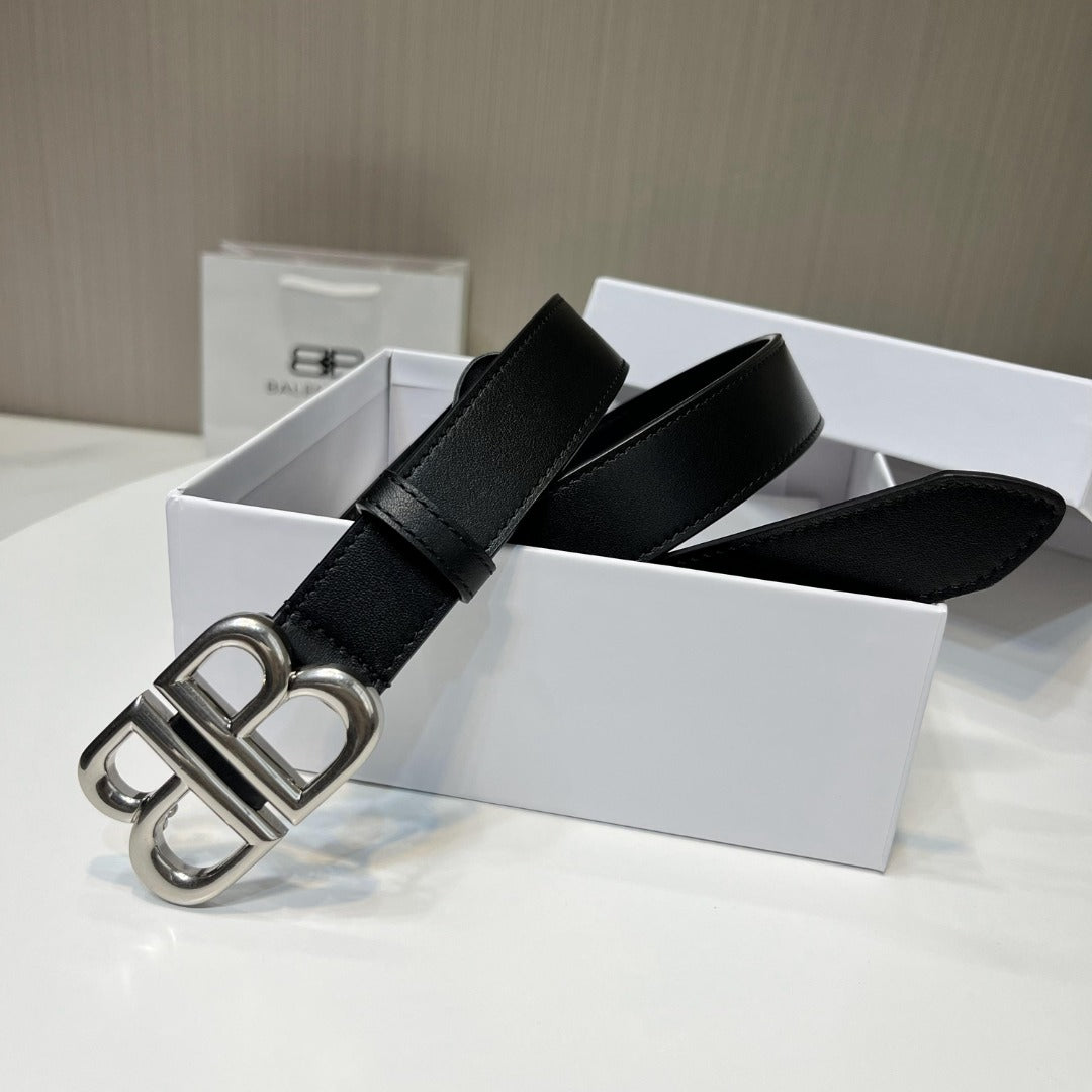 巴黎世-皮帶-3.0cm-男款