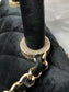 Chanel mini coco handle-黑色絲絨鑽扣