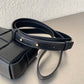 B編織-羊皮方格Mini cassette Bag 迷你編織包 12x8x4cm