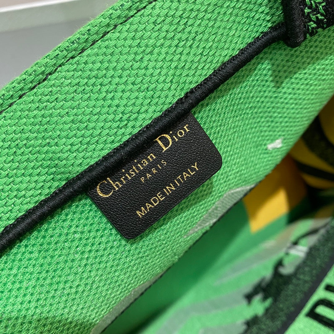 迪D家 Book Tote-中號36.5cm-彩色叢林系列