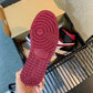 N1K- AJ 1 mid 中筒板鞋 休閒鞋 黑紅色
