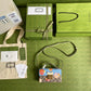 古G家-蘋果藍鎖扣鏈條包 迷你
