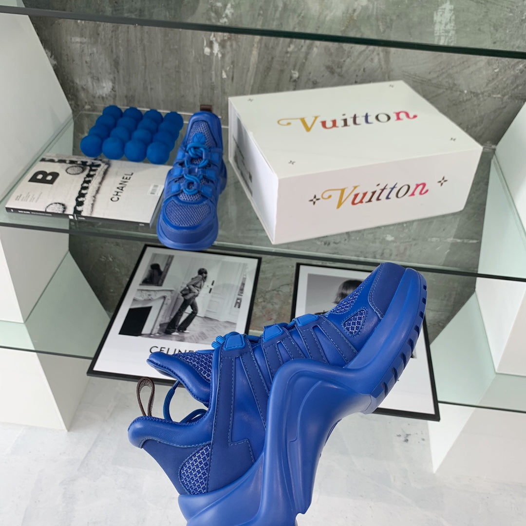 LV鞋-LV老爹鞋（藍）