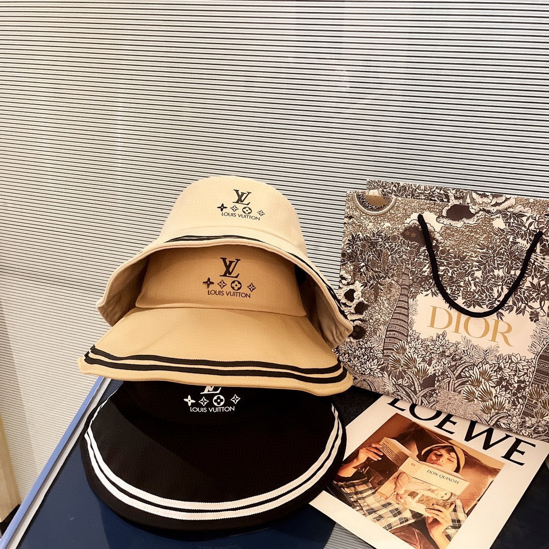 路L家-2022新款拼色漁夫帽