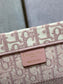 Dior Book Tote-小號36.5cm-粉色老花