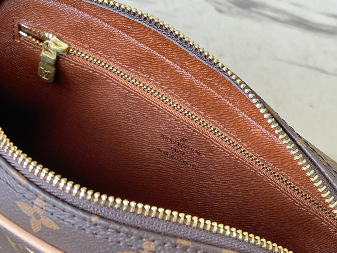 M51276 路L家-Vintage中古相機包 小號 男女同款