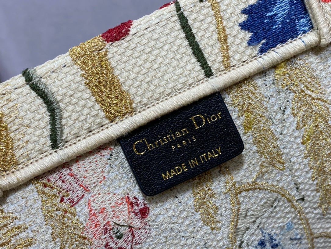 Dior Book Tote-大號41.5cm-新年限定花卉