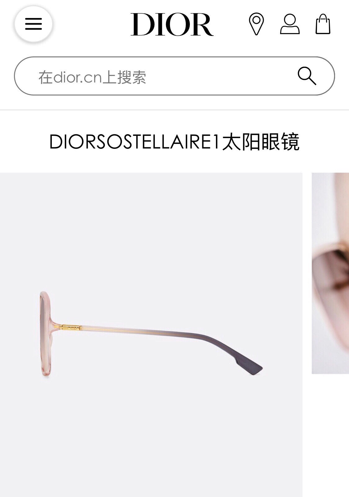 迪D家-墨鏡 STELLAIRE1 透粉色