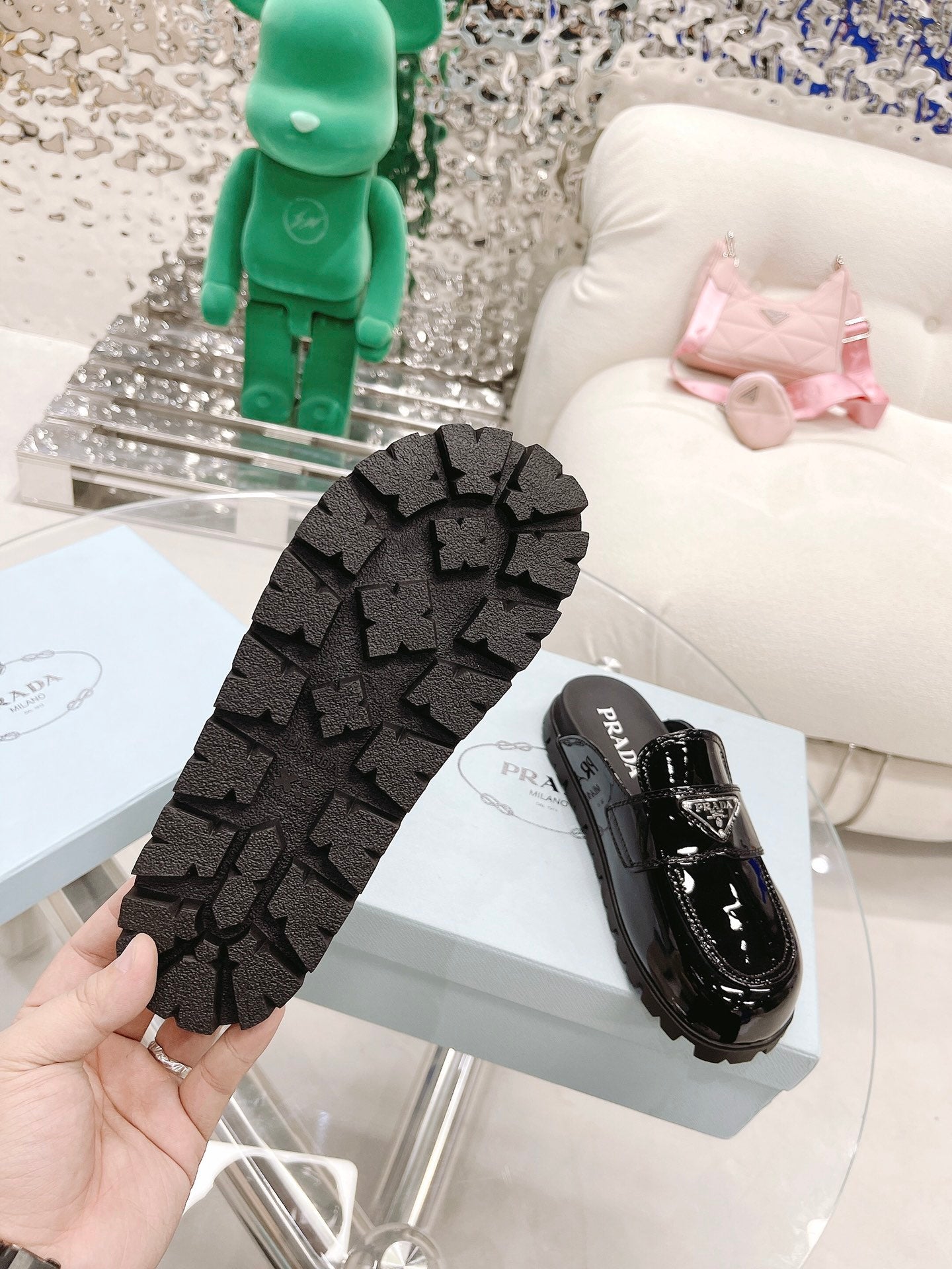 普P家-2022走秀款 厚底福樂拖鞋
