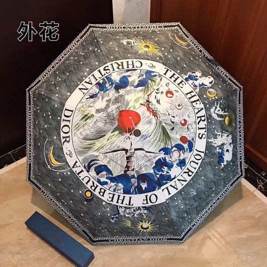 DIOR-雨傘-黑色