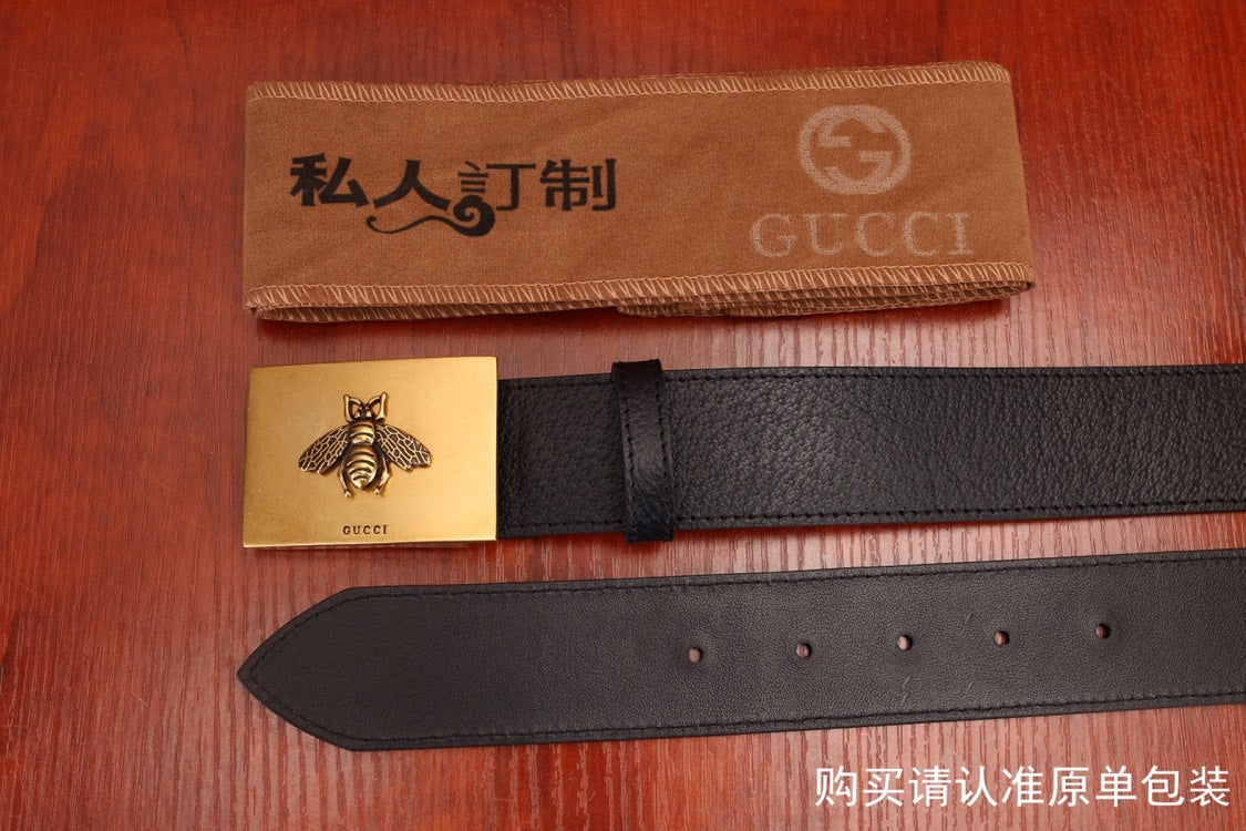 古G家-皮帶-3.8cm-男款