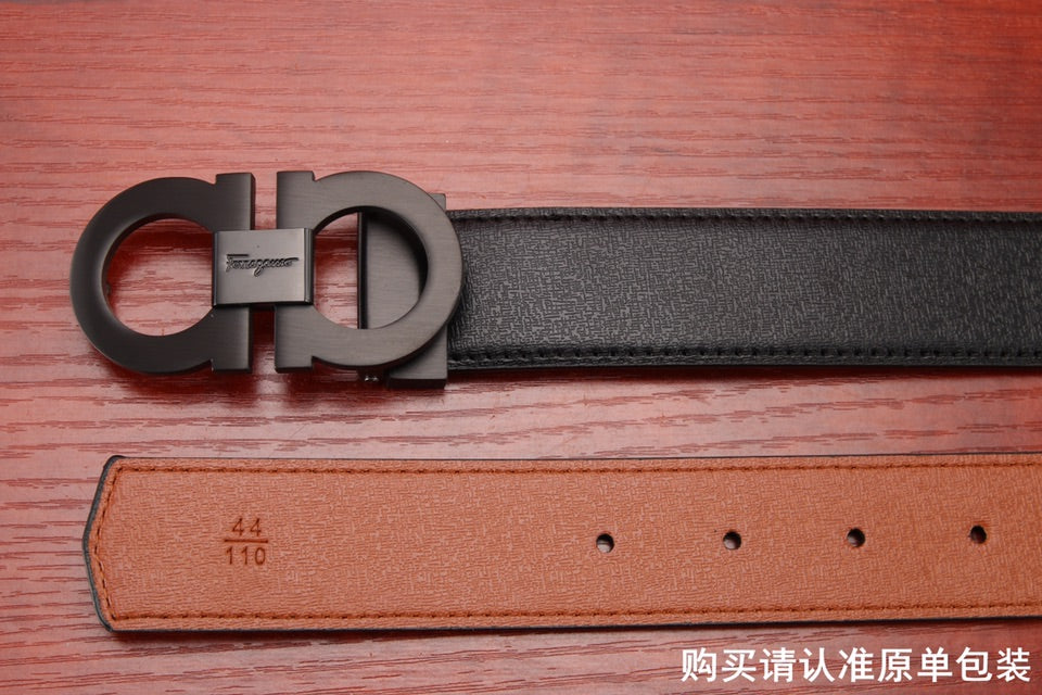 SF菲拉格-皮帶-3.4cm-男款