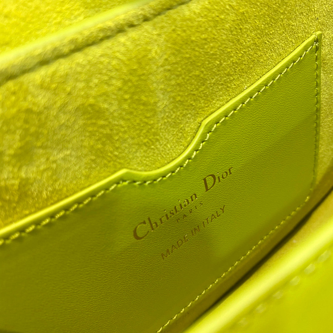 Dior Bobby系列 East-Wes 腋下包 綠黃色