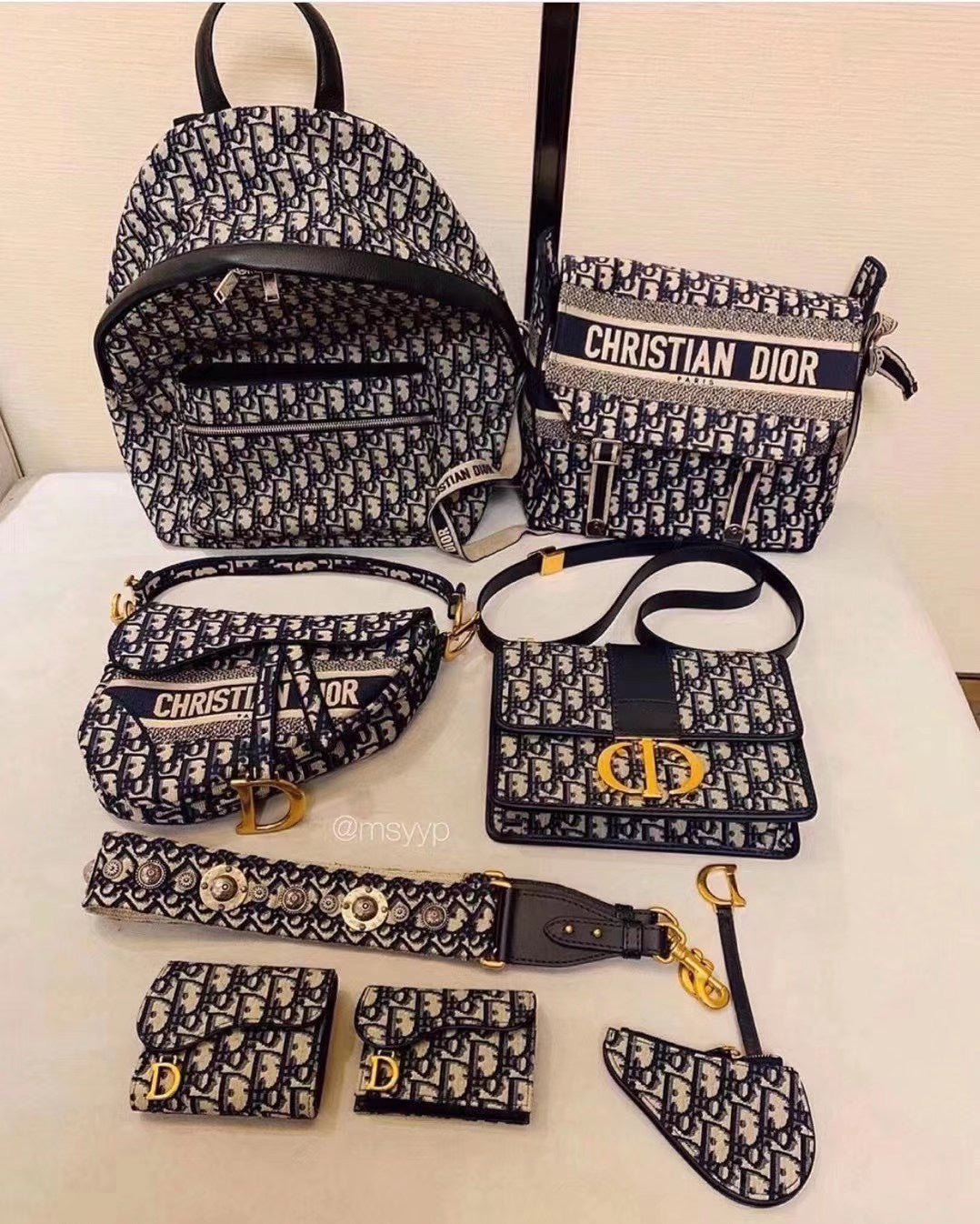 Dior 老花系列集合圖