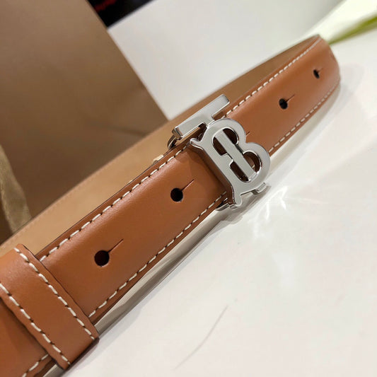 巴B家-咖色皮帶-2.0cm