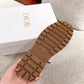 迪D家-老花布拼接 中筒靴 （咖色）