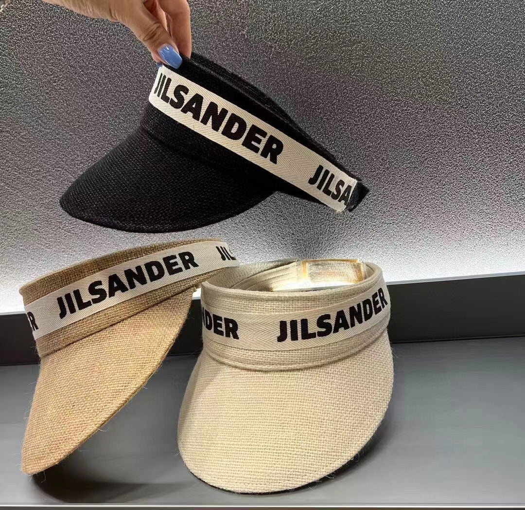 JIL SANDER 空頂遮陽帽