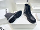 Jil sander-2022秋冬 爆休閒系列 厚底透明跟休閒短靴 情侶款