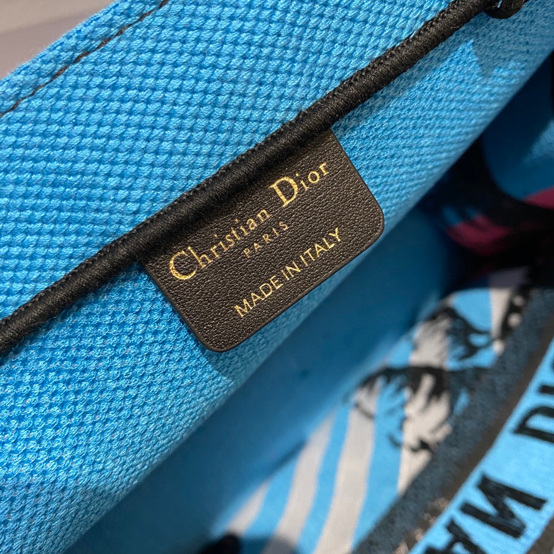 迪D家 Book Tote-中號36.5cm-彩色叢林系列