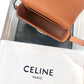 Celine TRIOMPHE NANO TRIOMPHE帆布手袋-黃褐色