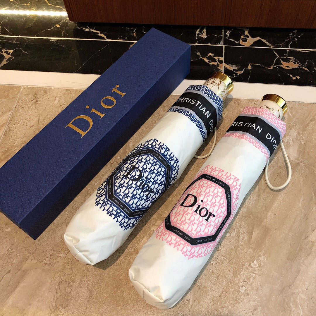 DIOR-雨傘-粉色