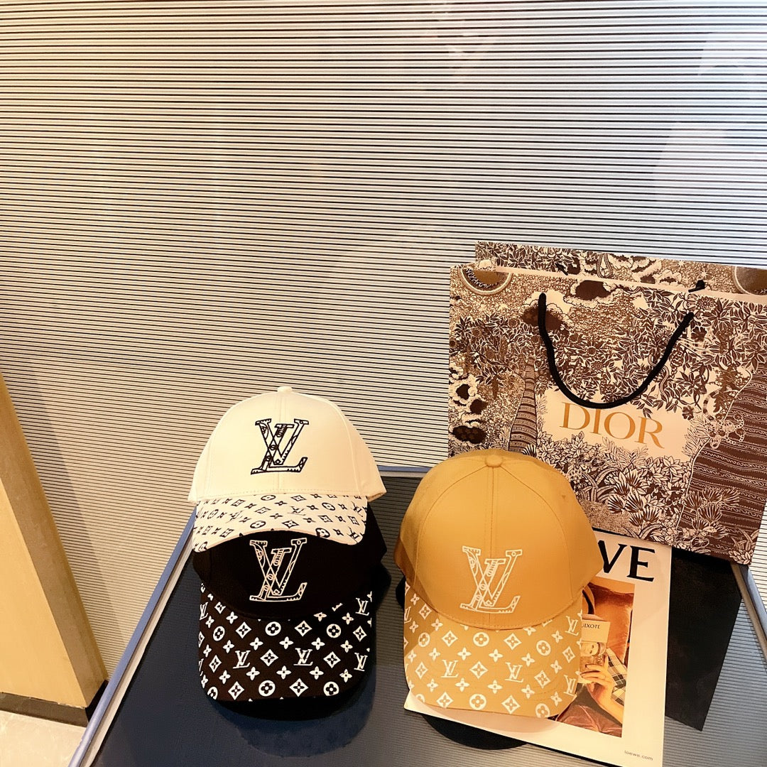 路L家-新款刺繡LOGO棒球帽